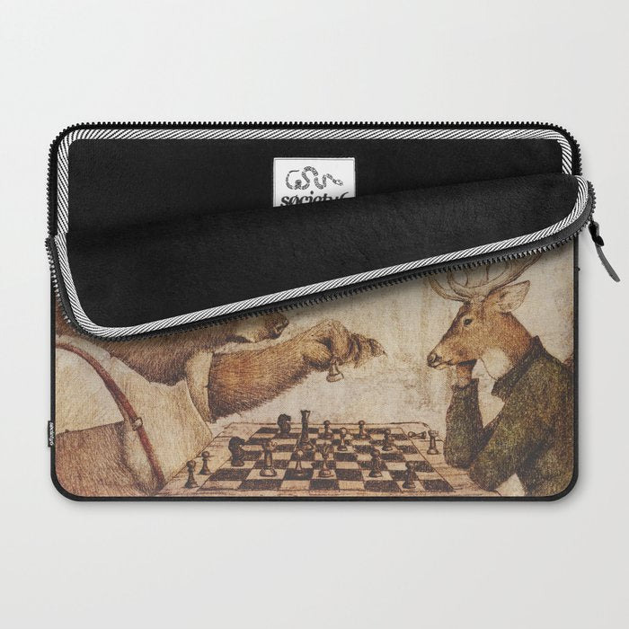 Wild Chess Laptop Sleeve Gallery Image 2