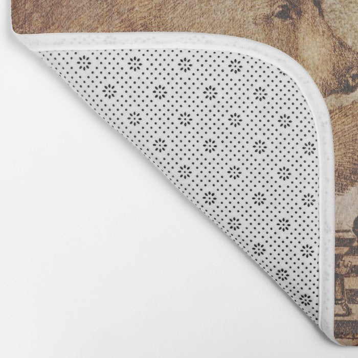 Wild Chess Bath Mat Gallery Image 2