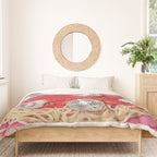 Spaghetti Disco Balls - Pink and Red Duvet Cover Gallery Image 3