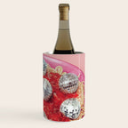 Spaghetti Disco Balls - Pink and Red Wine Chiller Gallery Image 3