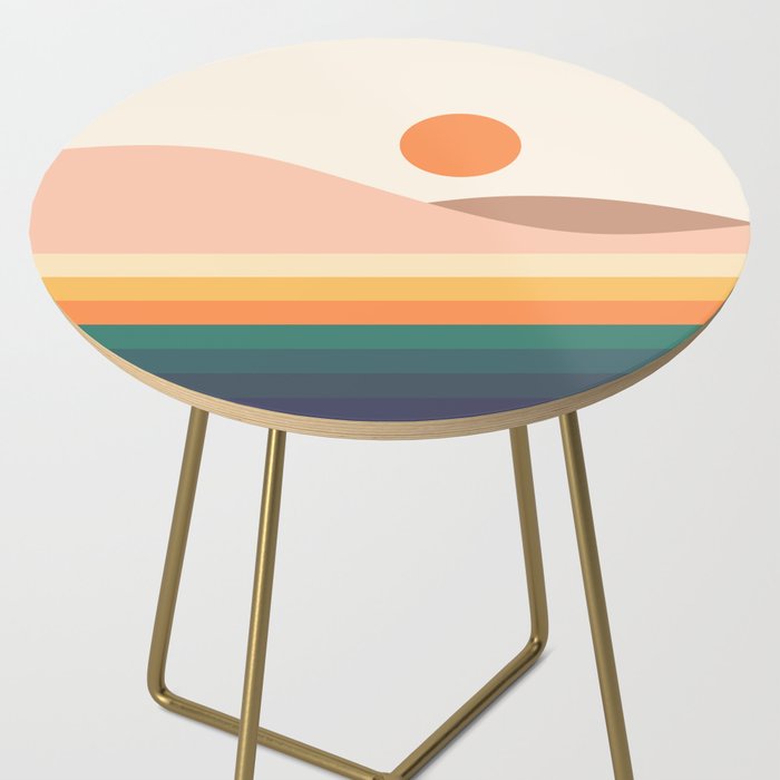 Retro Landscape 06B Side Table Gallery Image 2