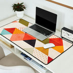 geometry mid century Desk Mat Gallery Image 2