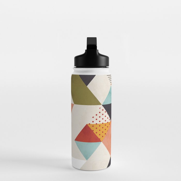 geometry mid century Water Bottle Gallery Image 3