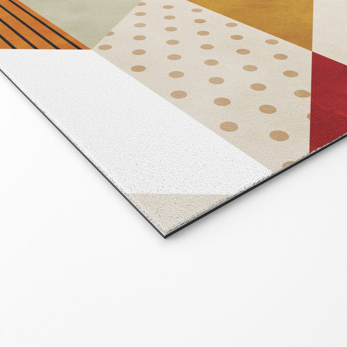 geometry mid century Welcome Mat Gallery Image 2