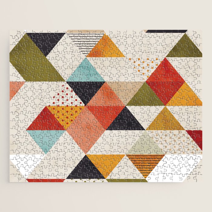 geometry mid century Jigsaw Puzzle Gallery Image 1
