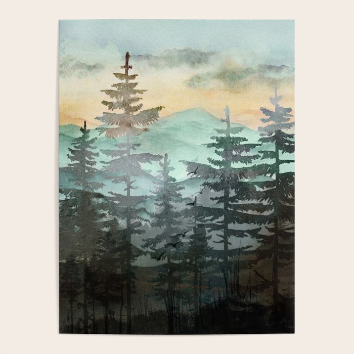 Pine Trees Poster Gallery Image 1