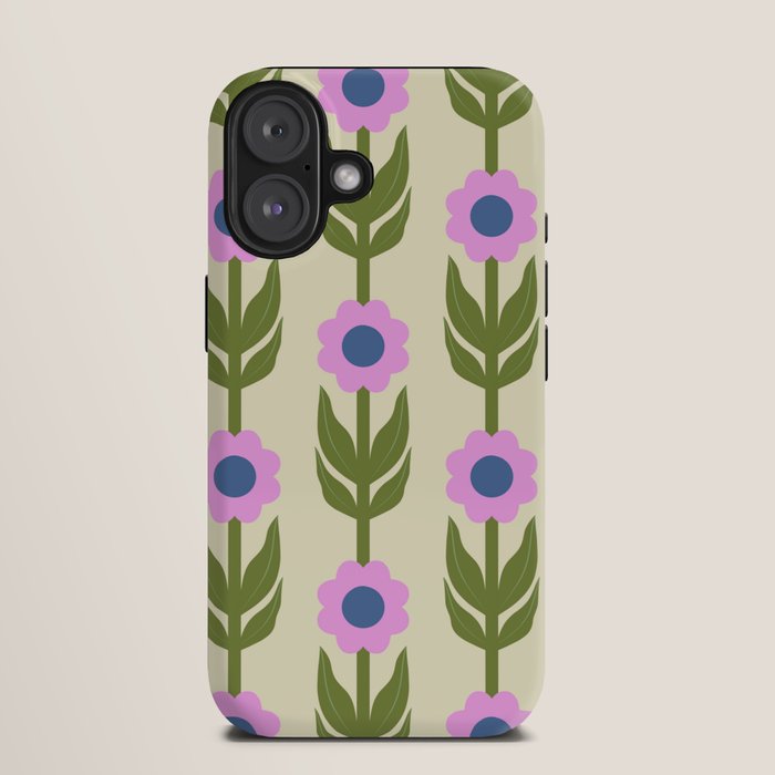 Retro Flowers iPhone Case Gallery Image 9