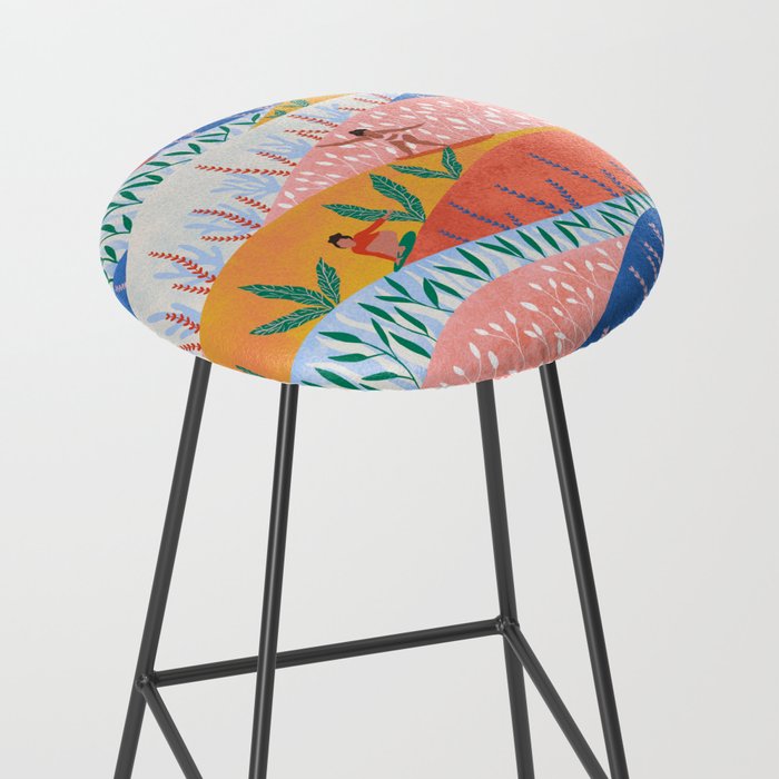 Surfer Girls Stool Gallery Image 2