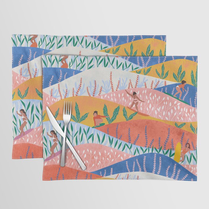 Surfer Girls Placemat Gallery Image 1