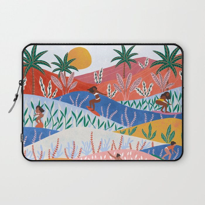 Surfer Girls Laptop Sleeve Gallery Image 1