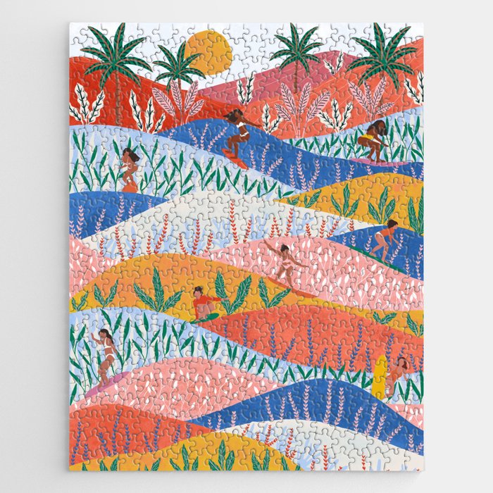 Surfer Girls Jigsaw Puzzle Gallery Image 1