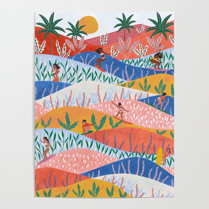 Surfer Girls Poster Gallery Image 4