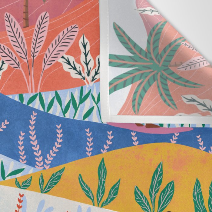 Surfer Girls Wall Tapestry Gallery Image 3