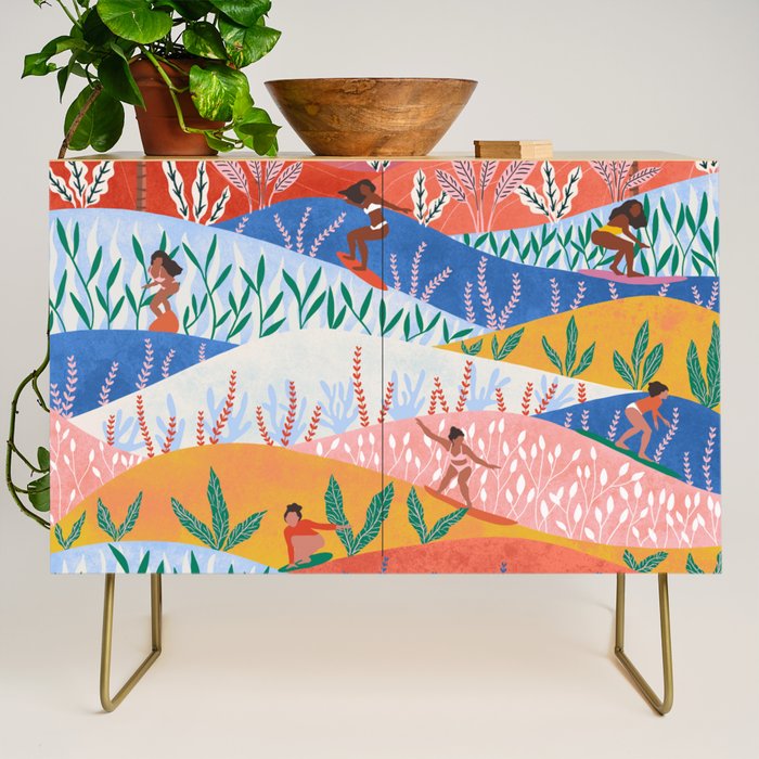 Surfer Girls Credenza Gallery Image 1