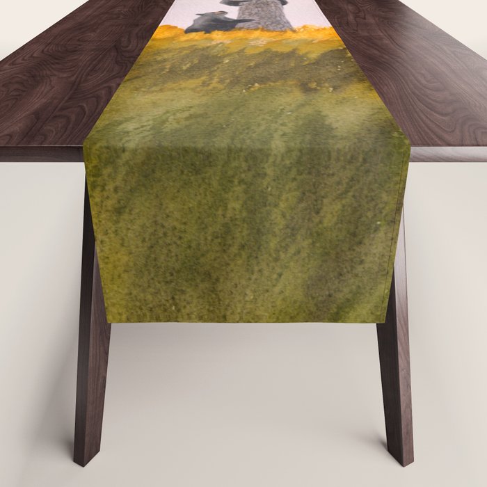 Bears In The Blue Ridge Mountains Table Runner Gallery Image 1