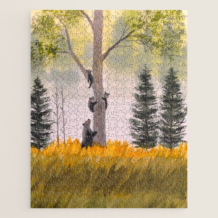 Bears In The Blue Ridge Mountains Jigsaw Puzzle Gallery Image 1