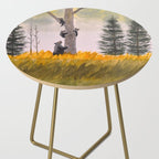 Bears In The Blue Ridge Mountains Side Table Gallery Image 2