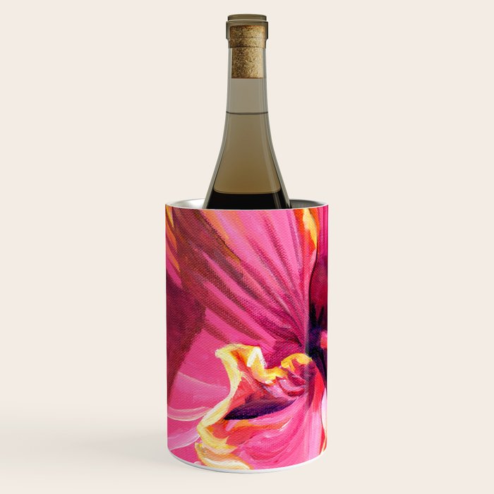 Tropical Bliss Hibiscus Wine Chiller Gallery Image 2