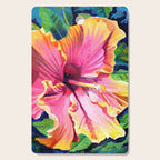 Tropical Bliss Hibiscus Cutting Board Gallery Image 1