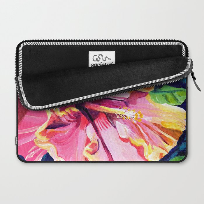 Tropical Bliss Hibiscus Laptop Sleeve Gallery Image 2