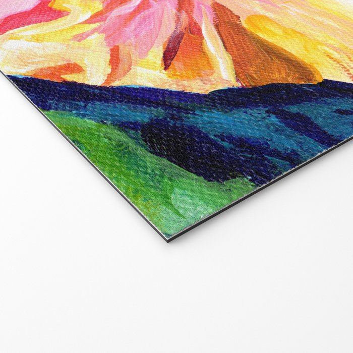 Tropical Bliss Hibiscus Welcome Mat Gallery Image 2