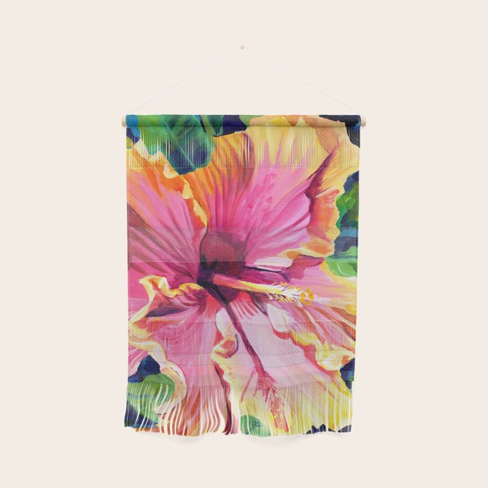 Tropical Bliss Hibiscus Wall Hanging Gallery Image 1