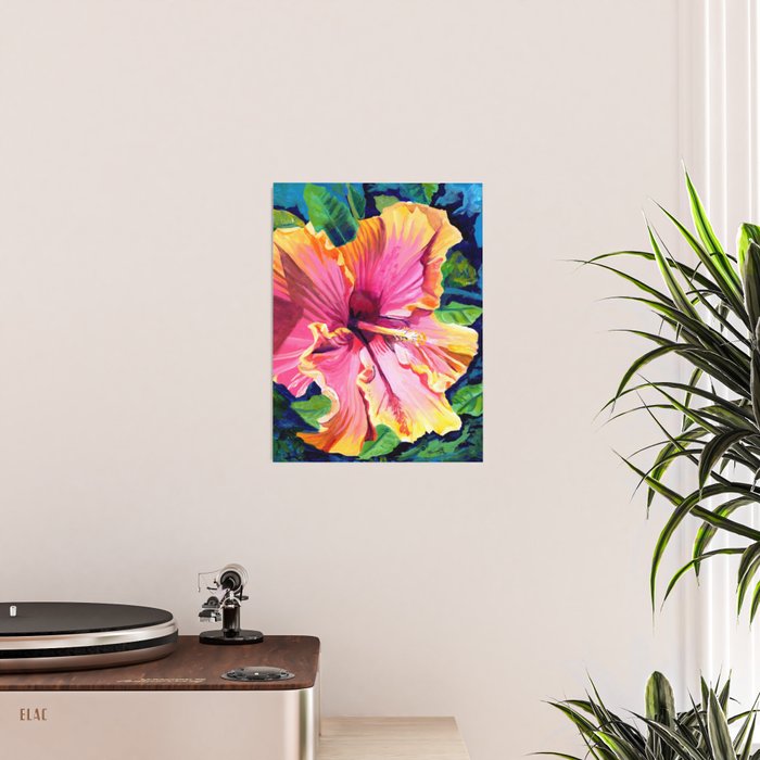Tropical Bliss Hibiscus Poster Gallery Image 2