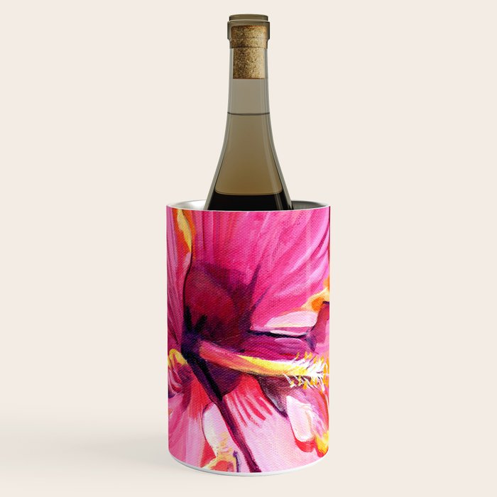Tropical Bliss Hibiscus Wine Chiller Gallery Image 1