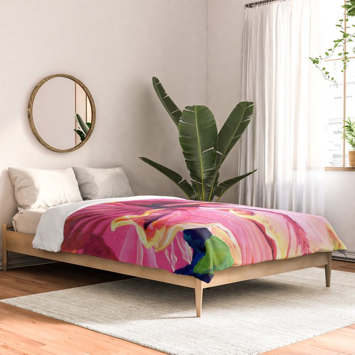 Tropical Bliss Hibiscus Comforter Gallery Image 2