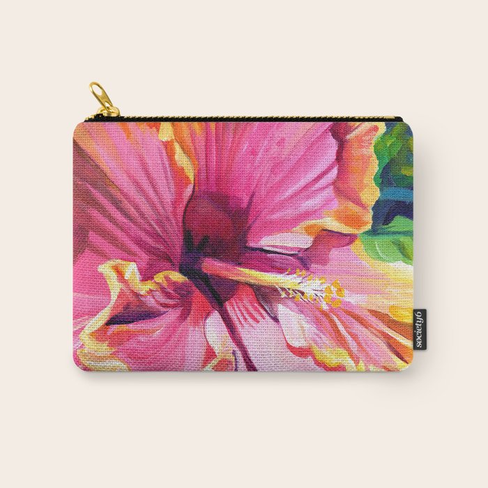 Tropical Bliss Hibiscus Carry All Pouch Gallery Image 1