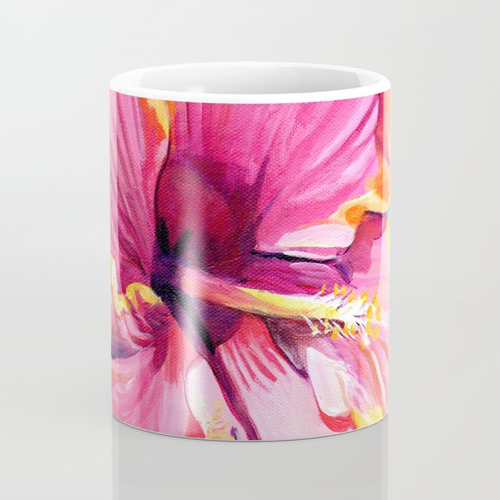 Tropical Bliss Hibiscus Coffee Mug Gallery Image 4