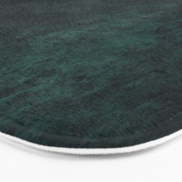 Emerald green stone,marble look decor Bath Mat Gallery Image 3