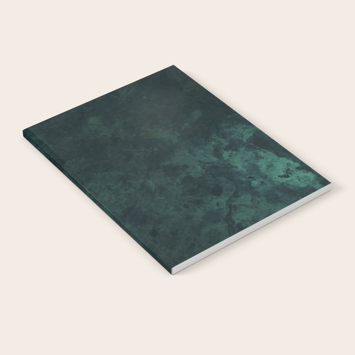 Emerald green stone,marble look decor Notebook Gallery Image 2
