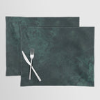 Emerald green stone,marble look decor Placemat Gallery Image 1