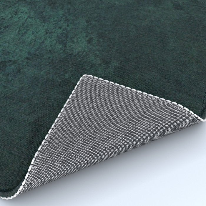 Emerald green stone,marble look decor Rug Gallery Image 4