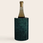 Emerald green stone,marble look decor Wine Chiller Gallery Image 2