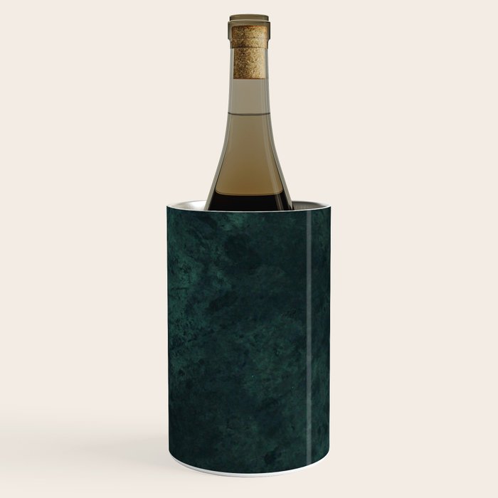 Emerald green stone,marble look decor Wine Chiller Gallery Image 1