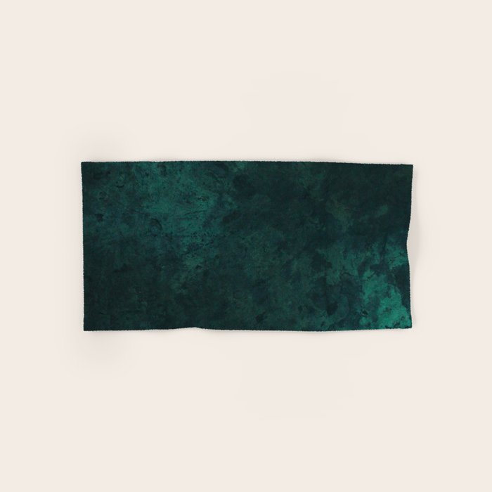 Emerald green stone,marble look decor Bath Towel Gallery Image 1