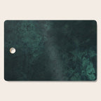 Emerald green stone,marble look decor Cutting Board Gallery Image 1