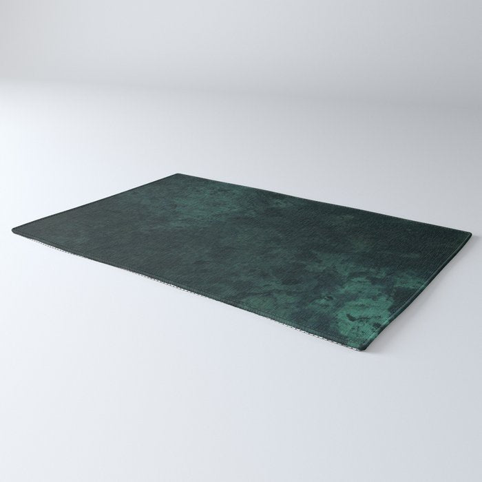 Emerald green stone,marble look decor Rug Gallery Image 3
