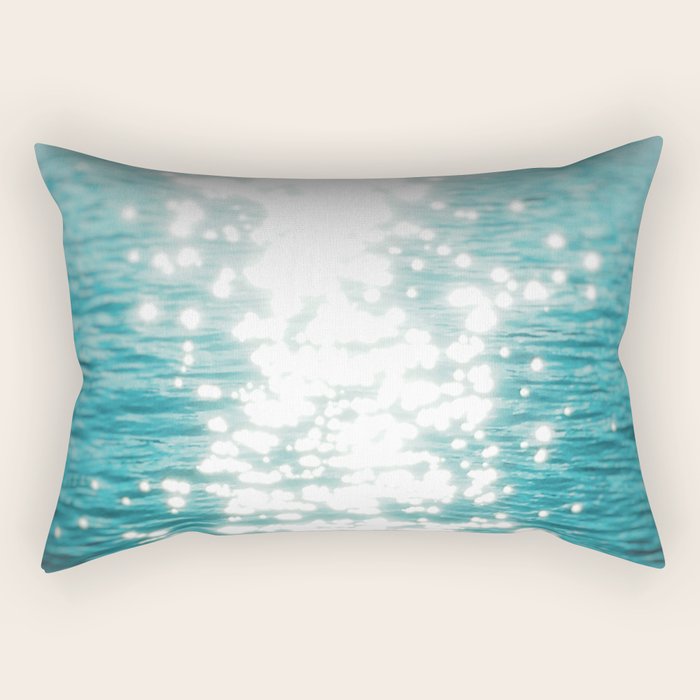 Sun glitter Rectangular Pillow Gallery Image 1