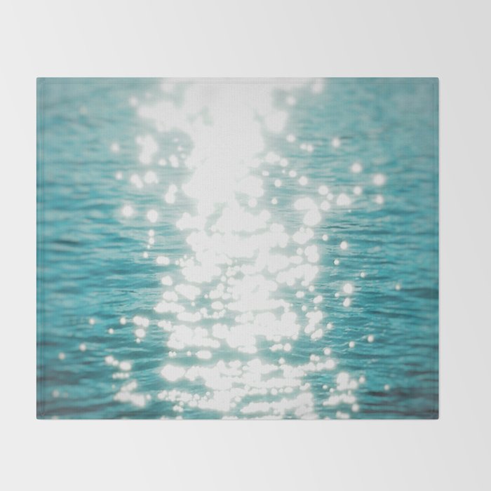 Sun glitter Throw Blanket Gallery Image 2