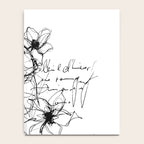 Imperfect Beauty Expressive Line Art Portrait  Notebook Gallery Image 4