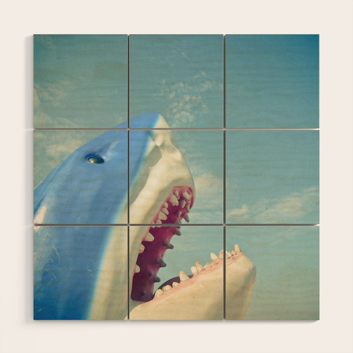 Shark! Wood Wall Art Gallery Image 1