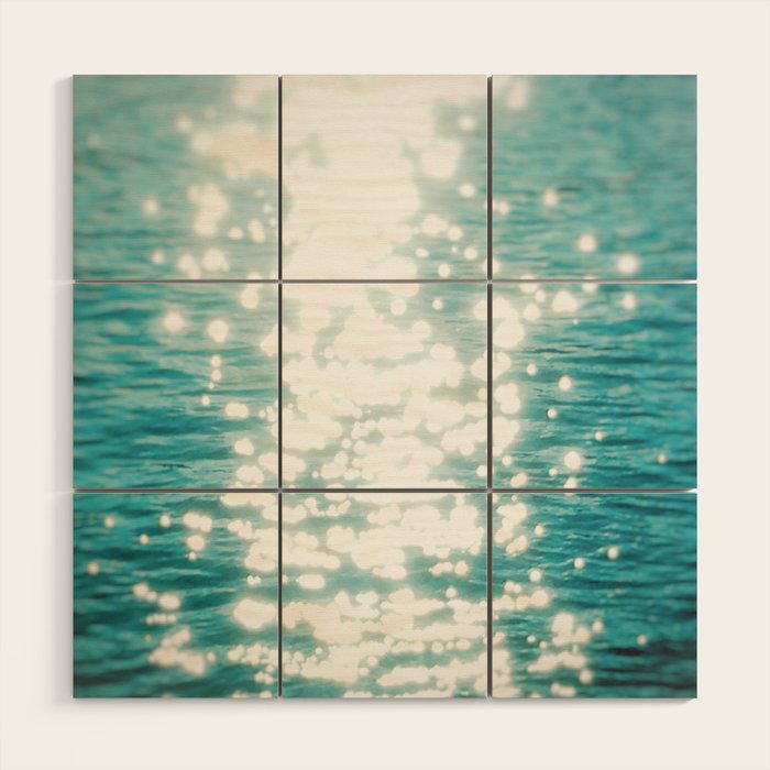 Sun glitter Wood Wall Art Gallery Image 1