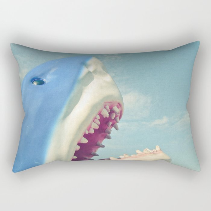 Shark! Rectangular Pillow Gallery Image 1