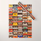 Something Nostalgic V - Music - Global Language #decor #society6 #buyart Wrapping Paper Gallery Image 1