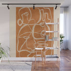 Abstract line art 205 Wall Mural Gallery Image 1