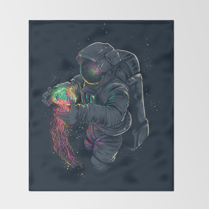 Jellyspace Throw Blanket Gallery Image 2