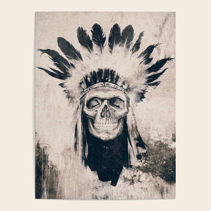 INDIAN SKULL Poster Gallery Image 1